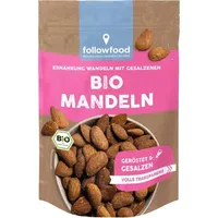 followfood Mandeln geröstet und gesalzen bio