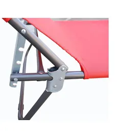 gartenundmoebel.de VCM Sonnenliege 185 x 55 x 24 cm Rot