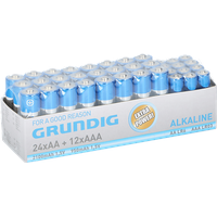 Grundig 098371 LR03/AAA&LR6/AA Batterie 36