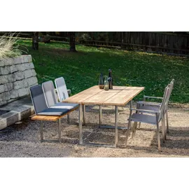 Niehoff Scalea Stapelstuhl 57 x 64 x 100 cm silbergrau