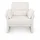DOMO collection Sessel Pina Mikrofaser 99 x 95 x 88 cm Beige