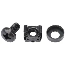 HMF 61060 Käfigmuttern 60er Set Schwarz