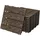 ML-Design WPC Terrassenfliesen Dunkelbraun 30 x 30 cm 33 St.