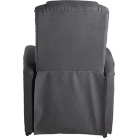 Duo Collection Aufstehsessel Mikrofaser 75 x 87 x 108 cm grau