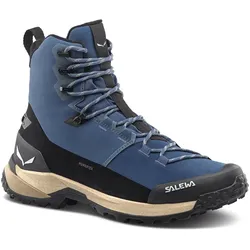 Salewa Wanderschuhe Puez Winter Mid Powertex (Trekking, wasserdicht Powertex®-Membran) denimblau/schwarz Herren