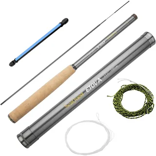 SeaQuest Silvery ETOVA 13FT 390CM Tenkara Rod Angeln Ruten tuwa ETOVA 13' qiangse