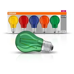 Osram LED-Lampe - klar Finish - E27 - kühles weißes Licht