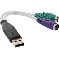 InLine USB 2.0 auf PS/2 Adapter (33386)