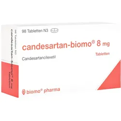 Candesartan-biomo 8 mg Tabletten 98 St