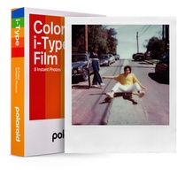 Polaroid Color i-Type Sofortbildfilm, 8 Aufnahmen mit weißem Rand