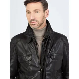 JCC Ledermantel 41607 in schwarz | Gr.: 52,