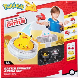 Jazwares GmbH Pokémon Battle Spinner Arena Set