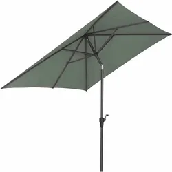 SIENA GARDEN  Avio Avio Mittelstockschirm anthrazit/olive 250x200cm