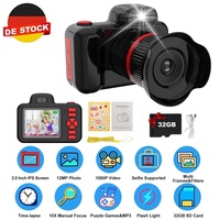 Kinder Kamera Spielzeug HD 1080P LCD Kamera mit 32GB SD Karte Kinder Spielzeug