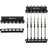 Mikado Rutenhalter Vertical 6 Ruten