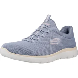 SKECHERS Slipper Sportlich in Blau 42