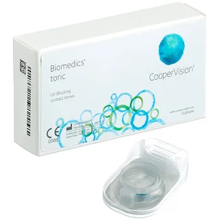 CooperVision Biomedics Toric 6 St. / 8.70 BC / 14.50 DIA / -2.00 DPT / -0.75 CYL / 90° AX