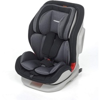 Foppapedretti Autositz Tourist Gruppe 1,2,3 (9-36 Kg), für Kinder von 9 Monaten bis 12 Jahren, Kollektion 2021, schwarz