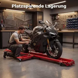 XPOtool Rangierschiene Motorrad Metall bis 570 kg