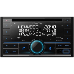 Kenwood »DPX-7300DAB - Autoradio - schwarz« Autoradio schwarz
