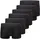 CAMANO Boxershorts schwarz L 6er Pack