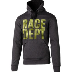 RST Race Department Reinforced Motorfiets Hoodie, grijs, S Voorman