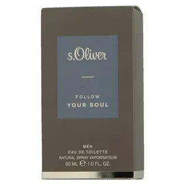 s.Oliver Follow Your Soul Men Eau de Toilette 30 ml