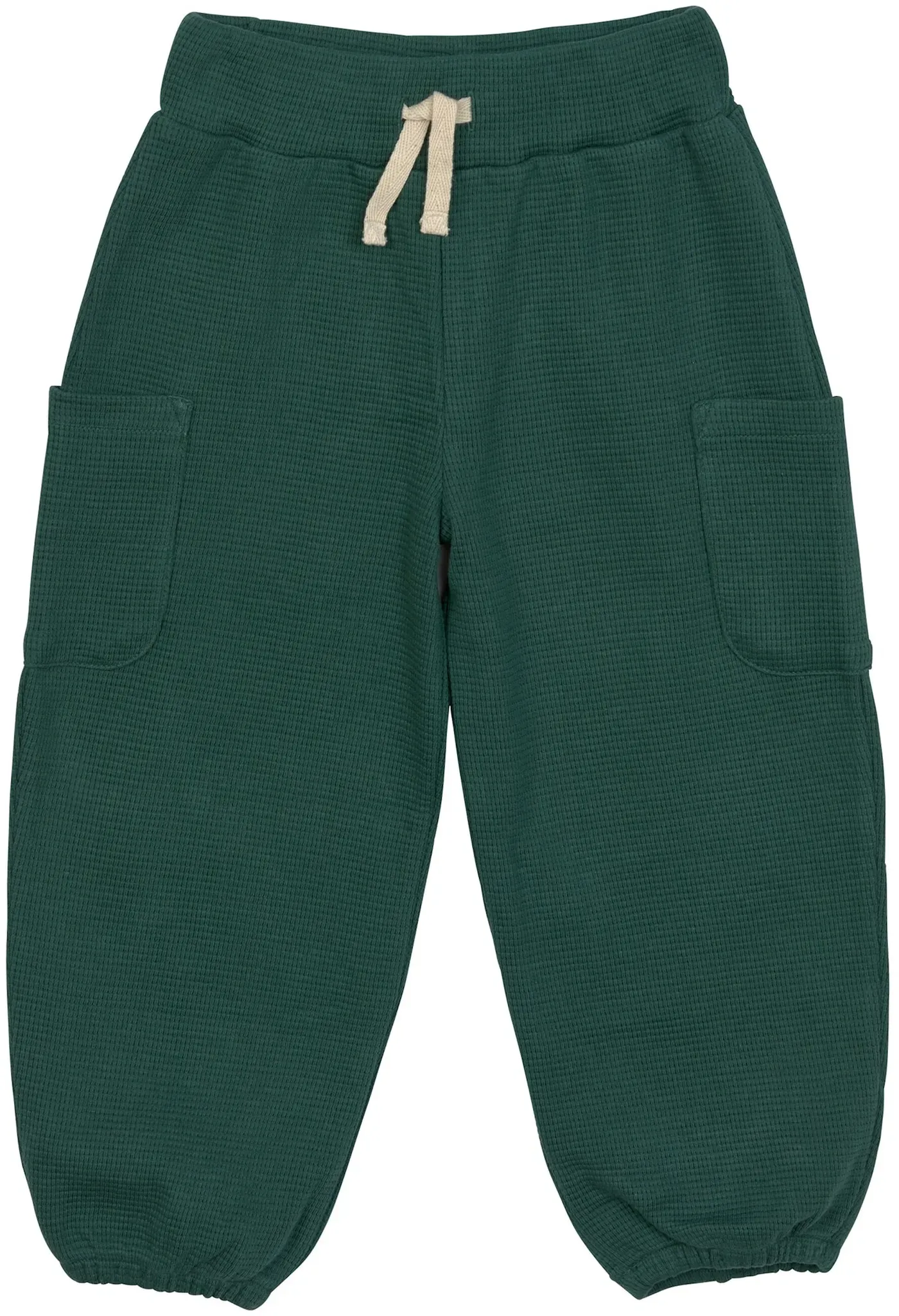 Lässig Jogginghose Waffelpiqué Little Gang, gruen, 62