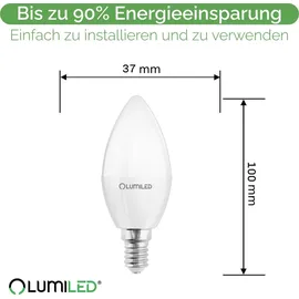 OEM LED-Kerzenlampe B35 10W E14 6500 K 6 St.
