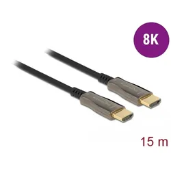 Delock Aktives Optisches Kabel HDMI 8K 60Hz, 15 m