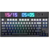 EPOMAKER DynaTab 75  RGB Mechanische 75% Tastatur, Hot-Swap, Bluetooth, 2.4G, US