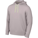 Nike Herren Hooded Long Sleeve Top M Nkct Df FLC Heritage Hoodie, Platinum Violet/Barely Volt, DA5711-019, S