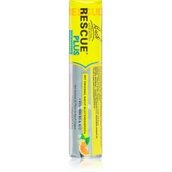 Bach® Flower Remedies RESCUE® Plus + vitamin B5 & B12 Fruchtbonbons zur Förderung der geistigen Ausgeglichenheit Geschmack Orange 10 St.