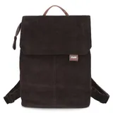 Zwei Mademoiselle.M Daypack 35 cm Laptopfach Braun