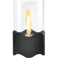 Erconsso Tischkamin | Alkohol-Flammen-Lampe Wohndekoration | Dekorative Moderne Alkohol Feuerstelle Laterne,für Weihnachten, Innenbereich, Wohnzimmer, Küche, Büro, Tisch, Kaminbank, Bar,