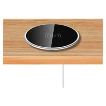 Kalb Material Für Möbel kalb | Qi Einbau Schnellladegerät Fast Charge Wireless Induktion Charger drahtlos Ladestation für Smartphones und Zubehör