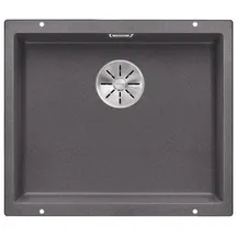 Blanco Subline 500-U felsgrau + Handbetätigung + InFino