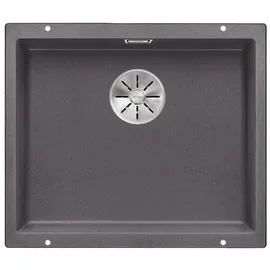 Blanco Subline 500-U felsgrau + Handbetätigung + InFino