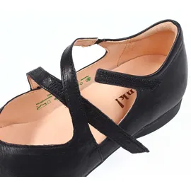 THINK! Damen GUAD2 chromfrei gegerbte nachhaltige Halbschuhe, SCHWARZ 0000