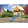 Akubi Spielturm Luis Set A mit Rutsche blau 89365