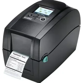 GODEX RT200i Etikettendrucker Thermotransfer, Thermodirekt 203 x 203 dpi Etikettenbreite (max.): 60mm USB, RS-232, LAN