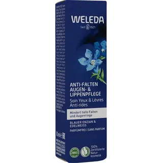 Weleda Anti-Falten Augen- und Lippenpflege Blauer Enzian & Edelw