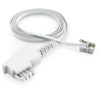 CSL - 0,5m Telefonkabel TAE-F Stecker auf RJ11 Stecker
