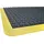 COBA Europe Arbeitsplatzbodenbelag Fertigmatte L900xB600xS14mm schwarz/gelb SBR-Gummi