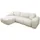 Mirjan24 Ecksofa 5-Sitzer Beige