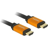 Delock 85727 HDMI-Kabel 1 m HDMI Typ A (Standard) Schwarz, Gold