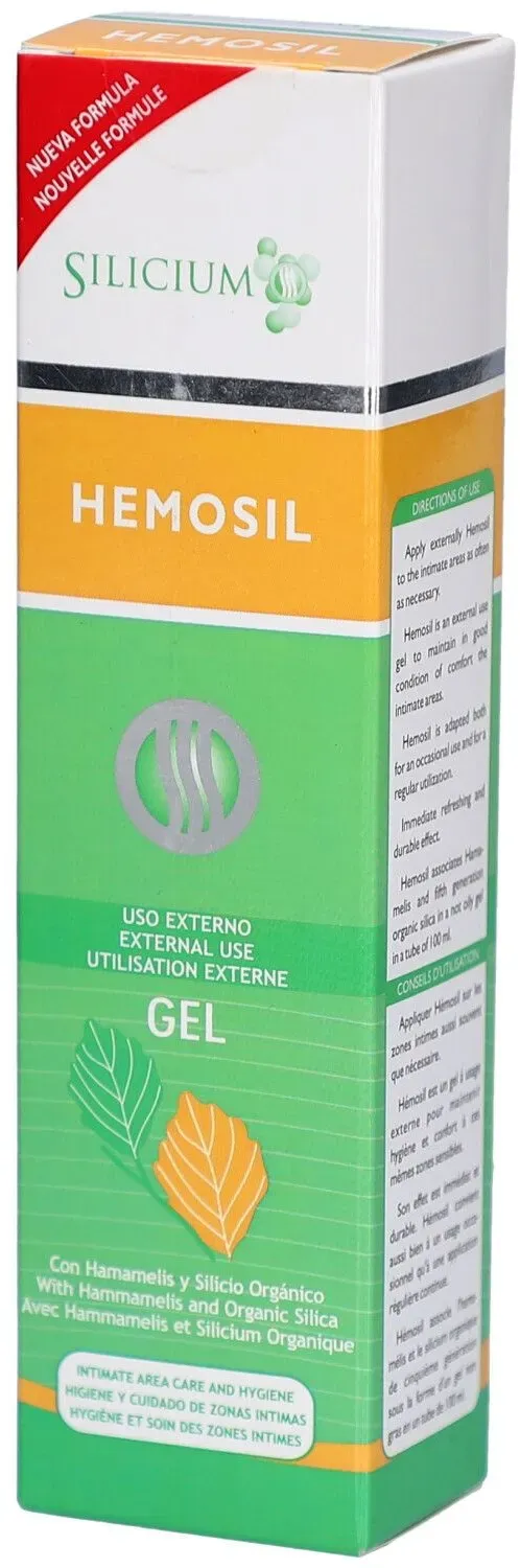 Silizium Hemosil Gel Zur äußerlichen Anwendung