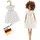 Heless Time2Shine Puppenkleid Weiß (8650)