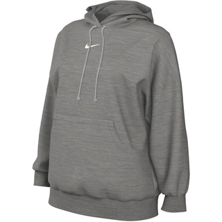 Nike Sportswear Phoenix Fleece Oversized Hoodie Damen 063 dk grey heather/sail M