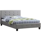 CARO-Möbel Polsterbett Nebraska Bettgestell 120 x 200 cm Schlafzimmer, Betten, Polsterbetten